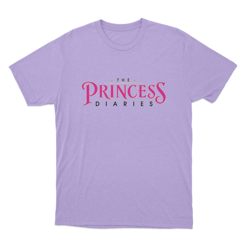 The Princess Diaries Logo Unisex T Shirt Purple The Princess Diaries Logo Unisex T Shirt Purple