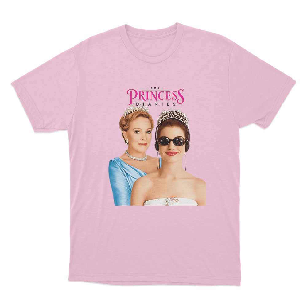 The Princess Diaries Portrait Unisex T Shirt Pink The Princess Diaries Portrait Unisex T Shirt Pink